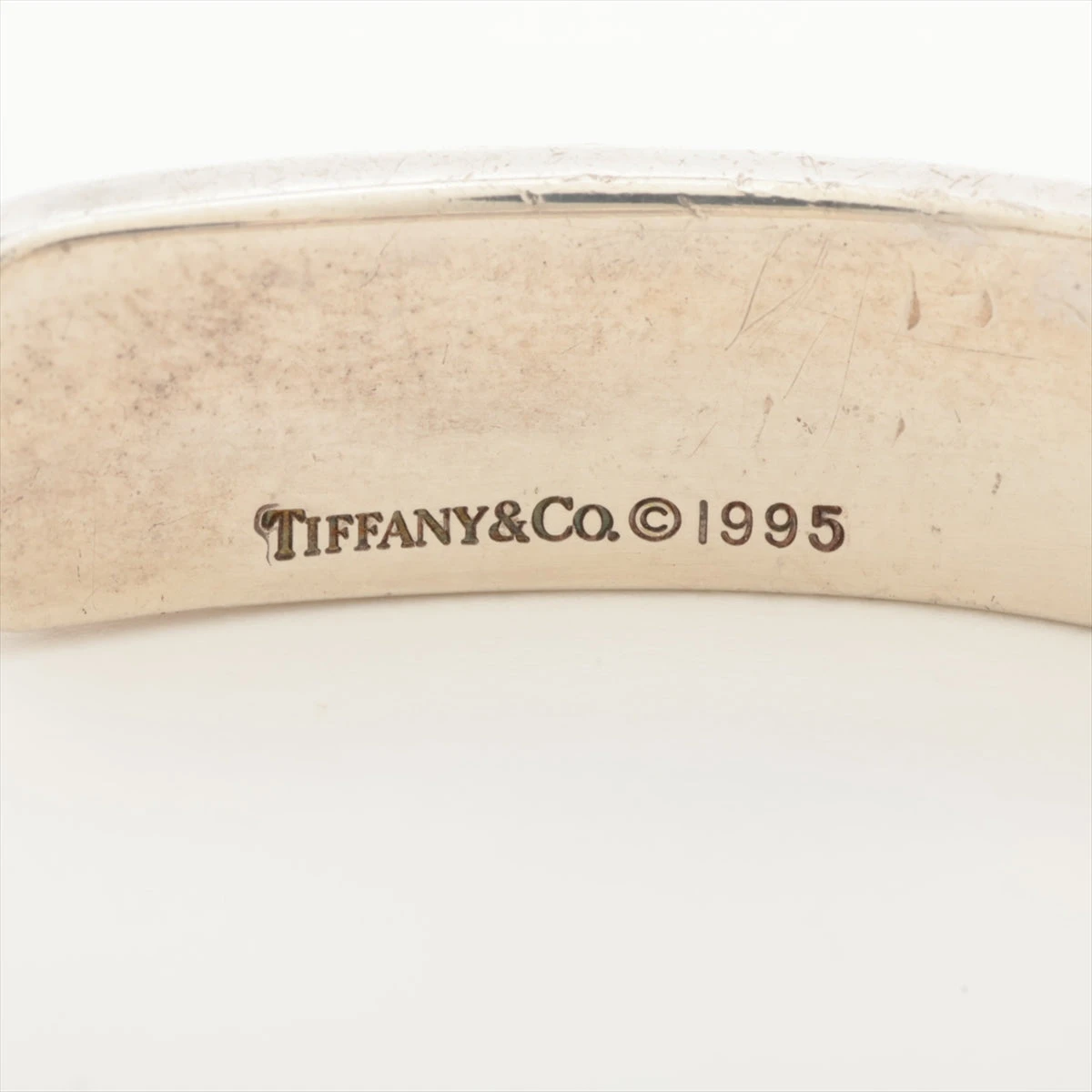 Tiffany & Co. シルバーバングル アトラス TIFFANY&Co. ティファニー アトラスバングル/Sv925-21.7g