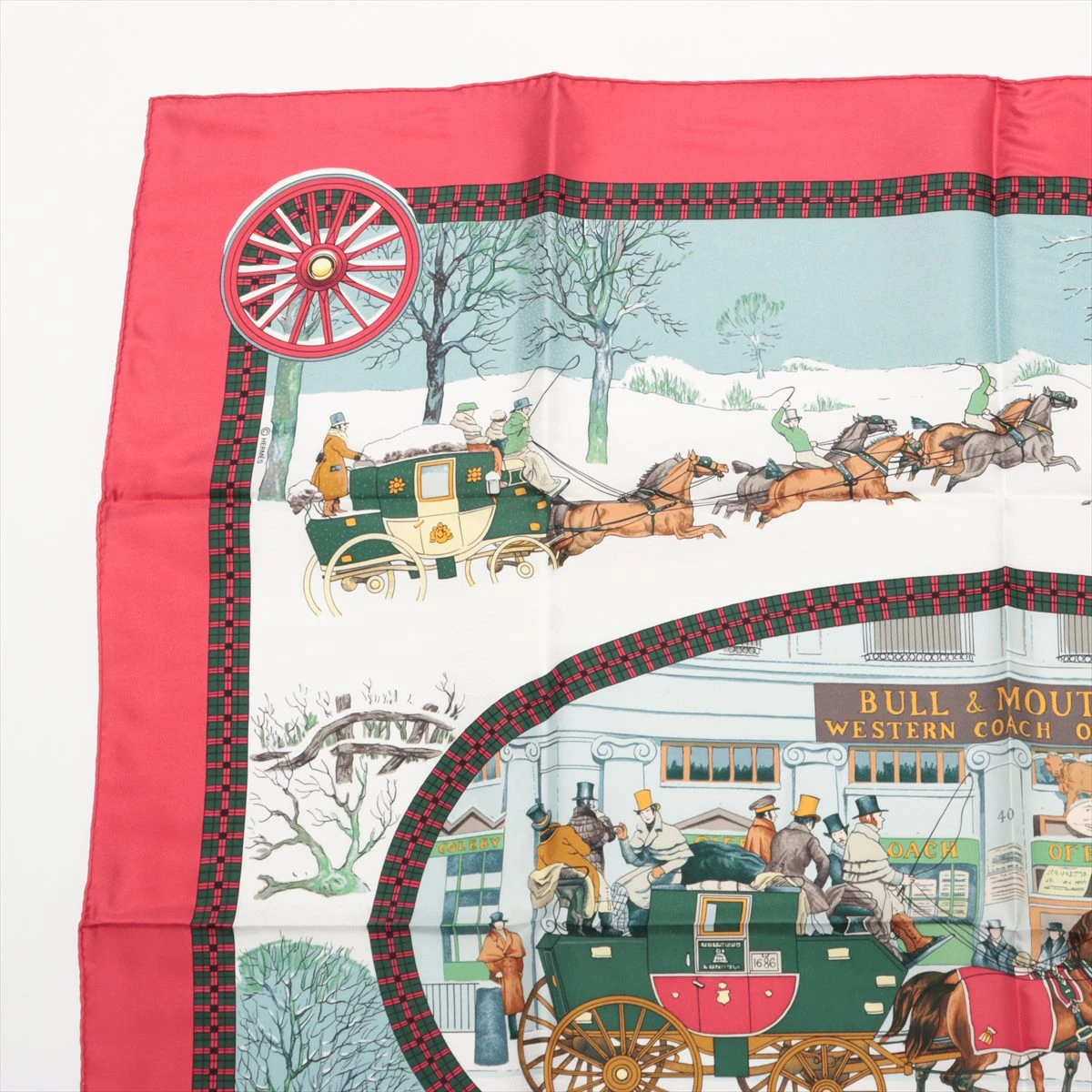 【ほぼ新品】エルメス　カレ　90　ベルリンヌ　馬車に乗って　スカーフ　1138 楽天市場】エルメス カレ90 馬 スカーフ シルク レディース
