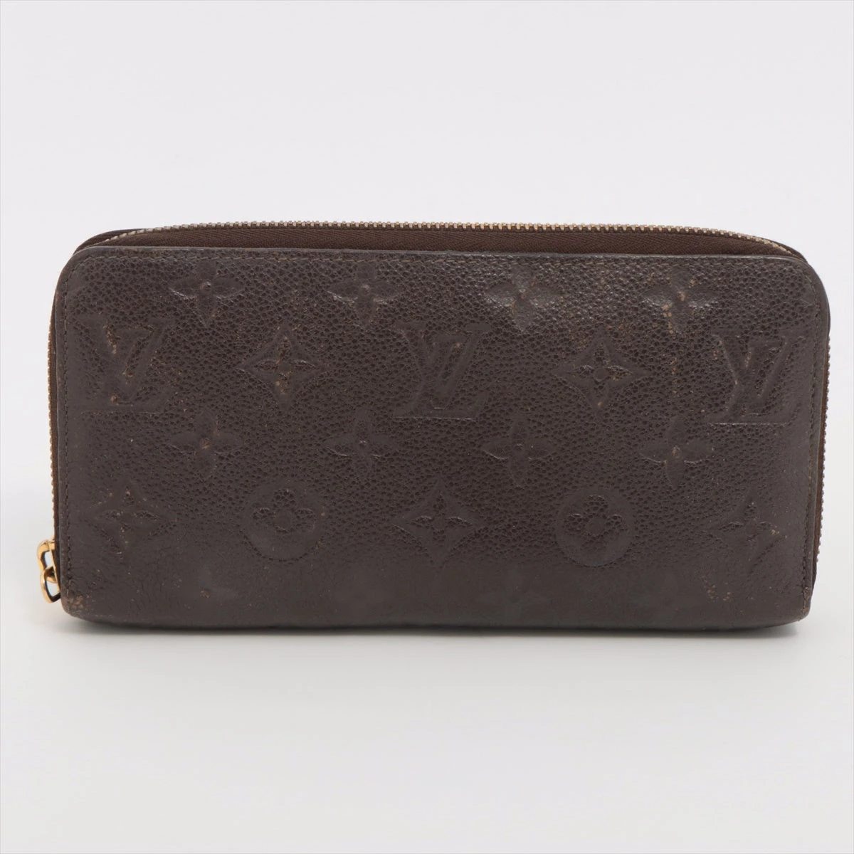 ヴィトン アンプラント ジッピーウォレット M60548 ブラウン