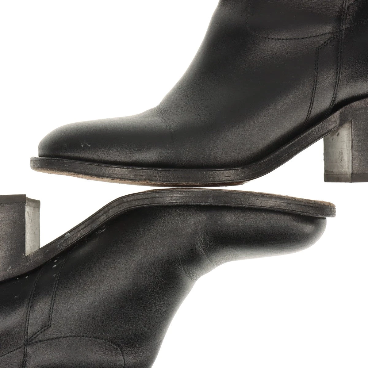 クリスチャンディオール レザー ショートブーツ 37 レディース