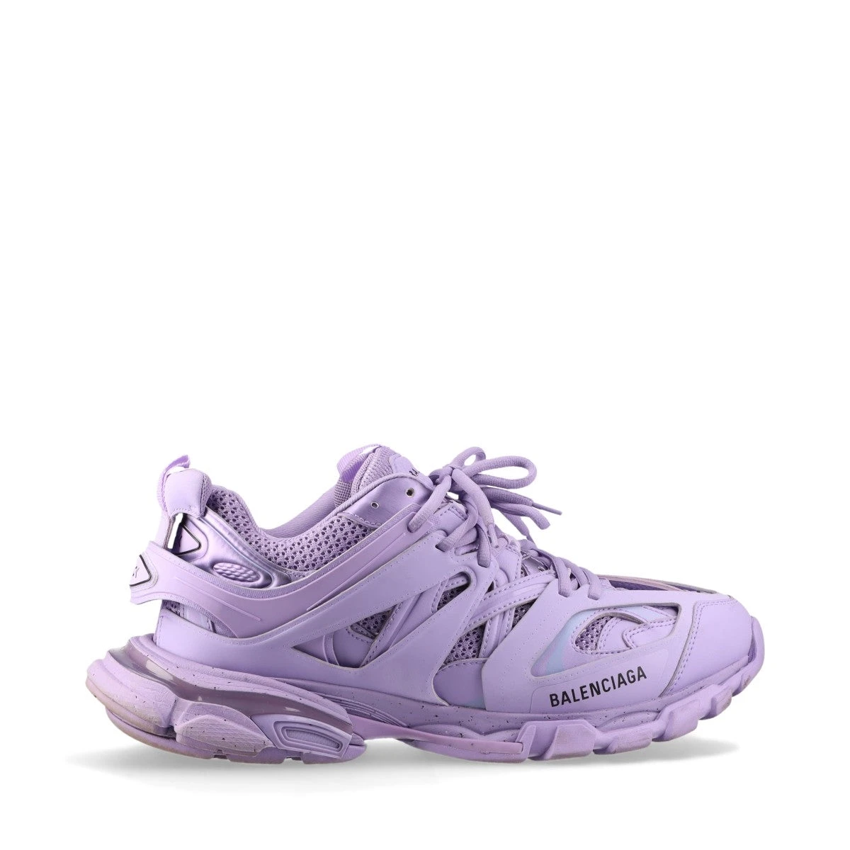 バレンシアガ　BALENCIAGA TRACK スニーカー 42 ラベンダー バレンシアガ トラックトレーナー メッシュ×ラバー スニーカー 42