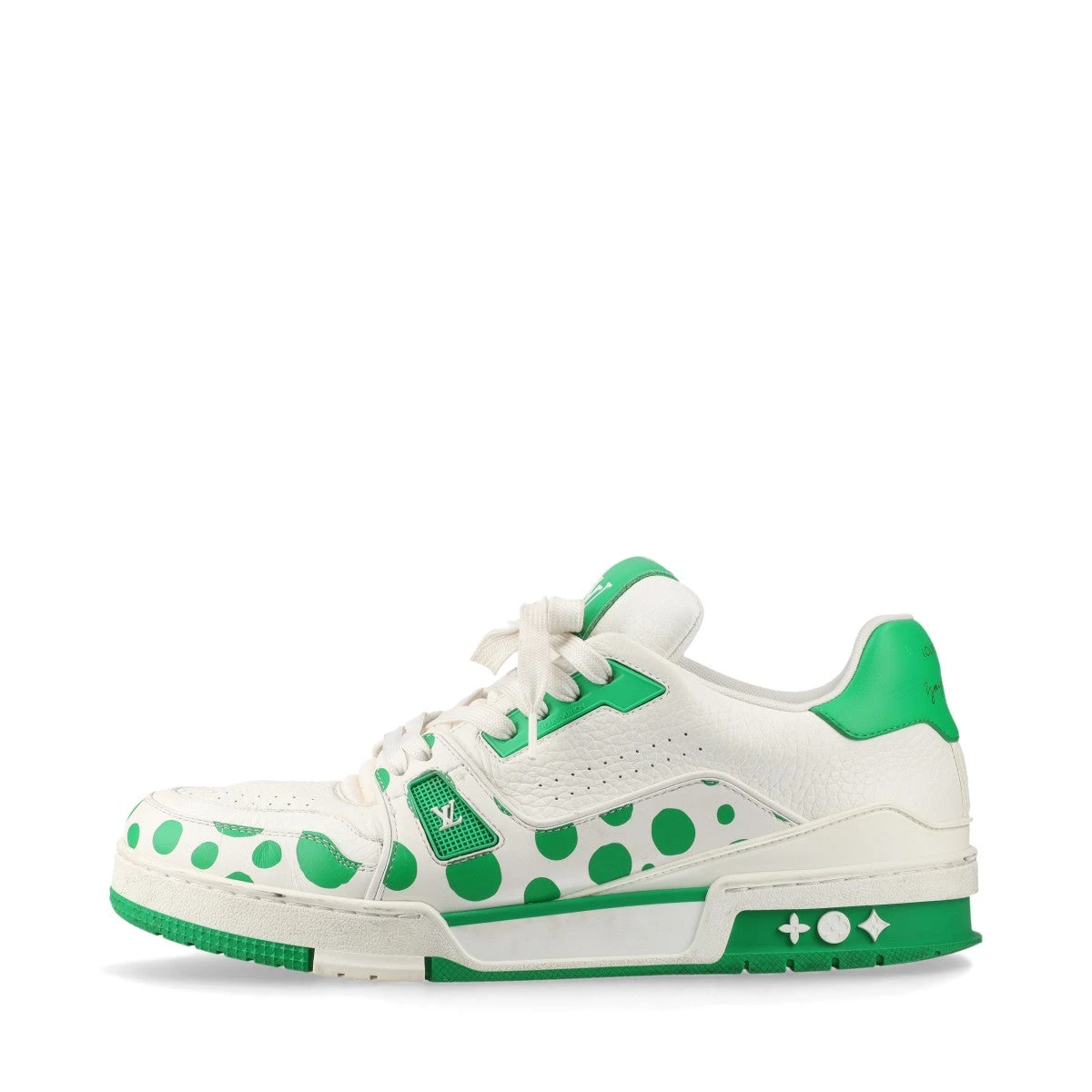 ヴィトン×草間彌生 LVトレイナーライン 22年 レザー スニーカー 7