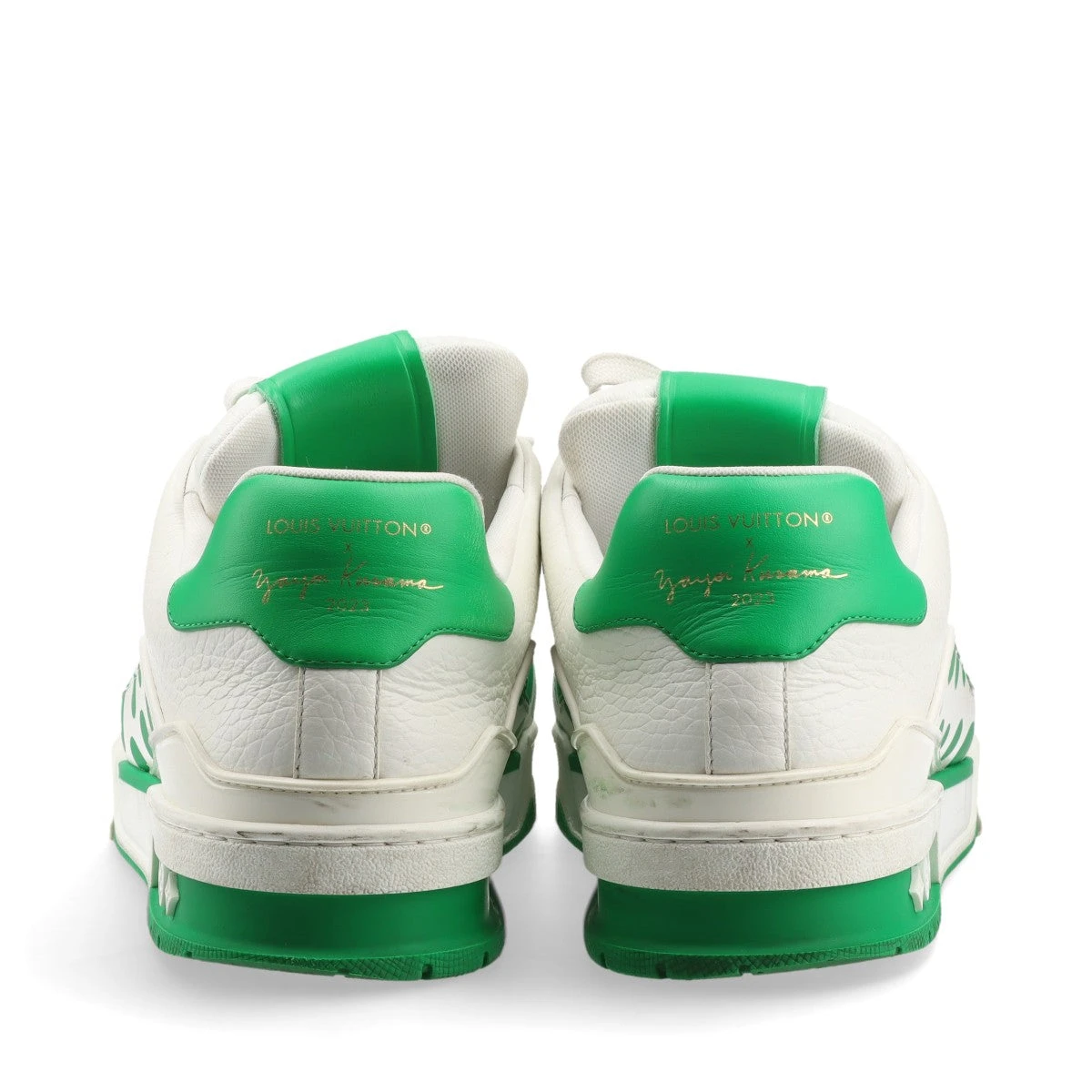ヴィトン×草間彌生 LVトレイナーライン 22年 レザー スニーカー 7