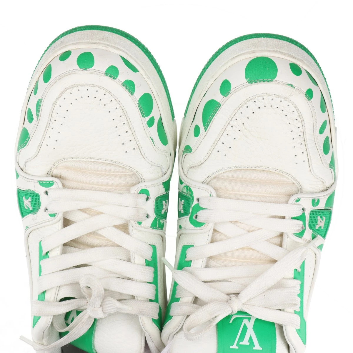 ヴィトン×草間彌生 LVトレイナーライン 22年 レザー スニーカー 7