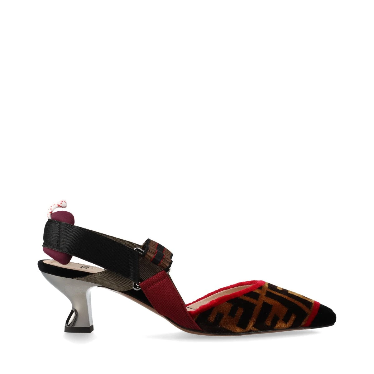 フェンディ レザー フリル パンプス ブラック Prada レザーパンプス | ブラック | FARFETCH JP