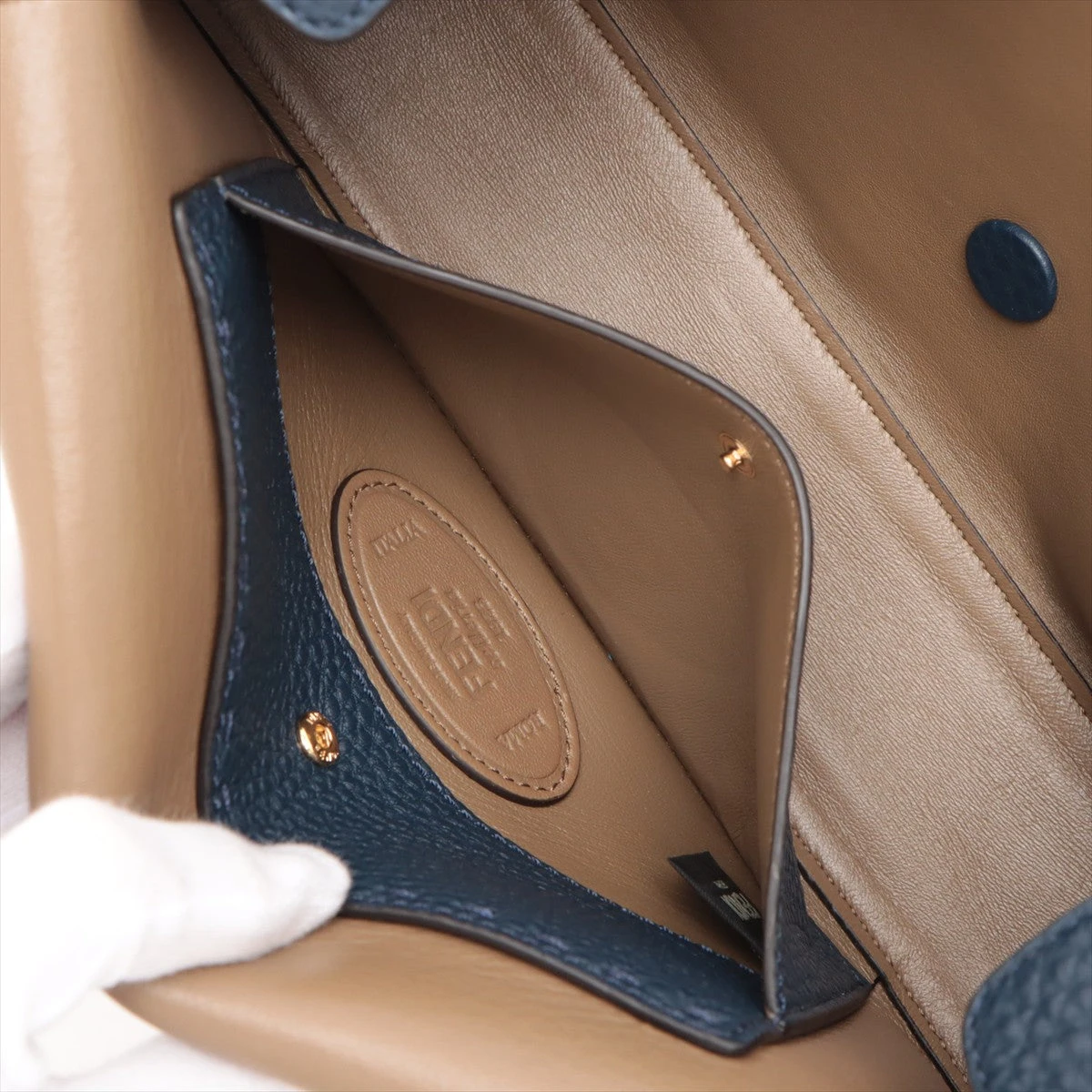 フェンディ セレリア マンマバケット レザー 2WAYショルダーバッグ