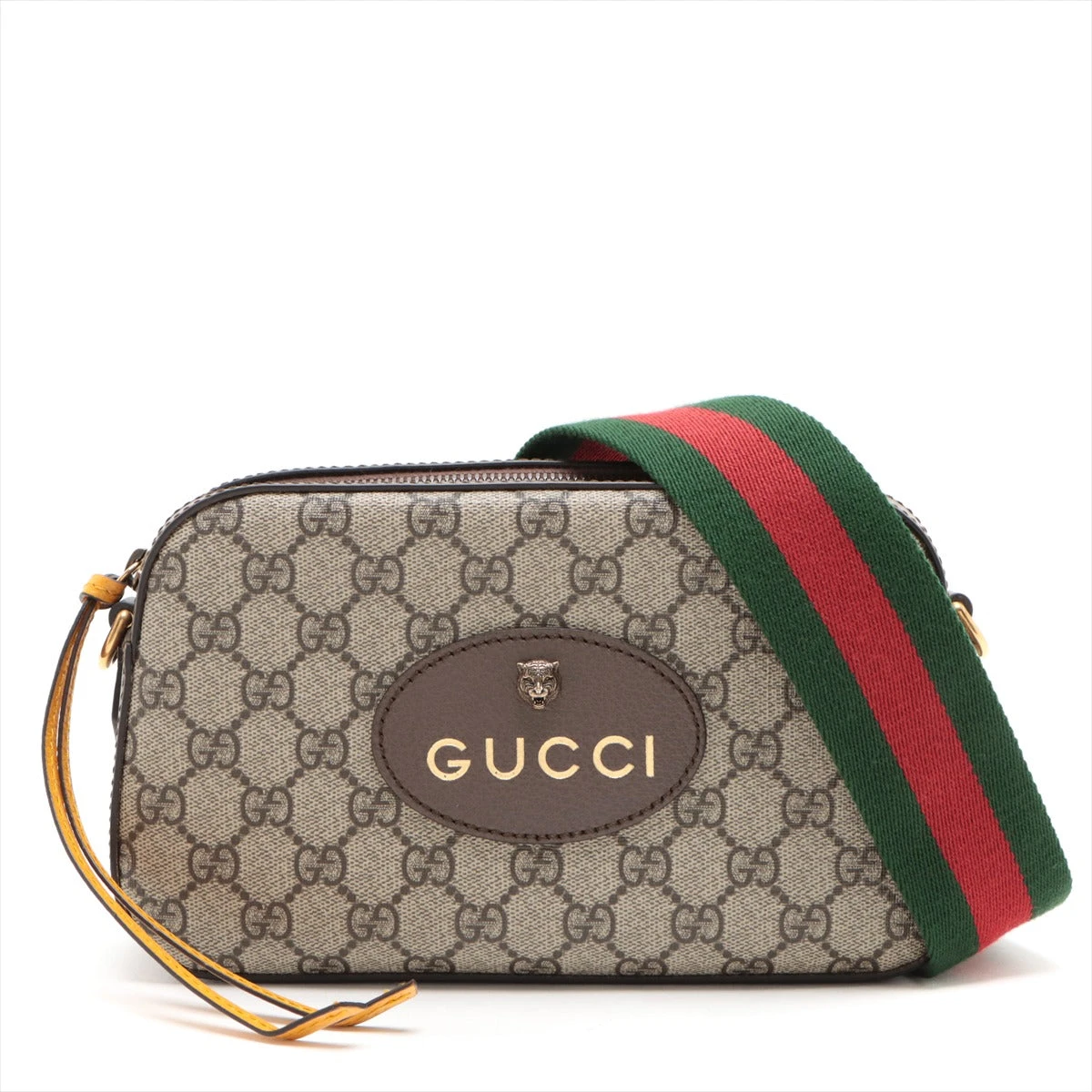 GUCCI/グッチ/GGスプリーム/ショルダーバッグ/タイガーヘッド