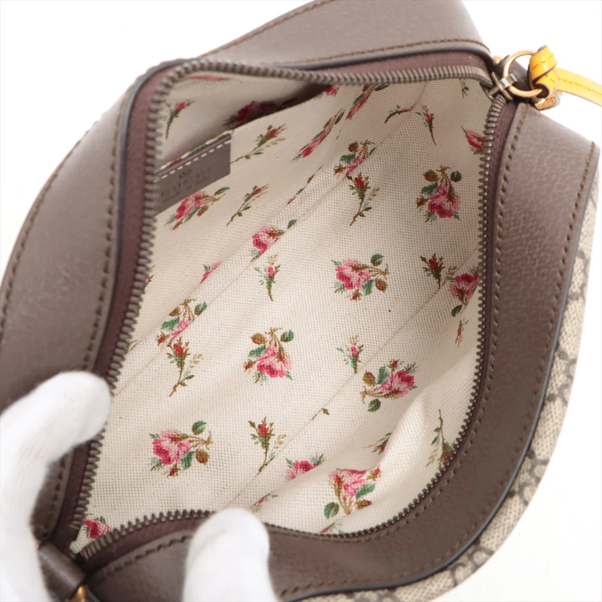 グッチ GGスプリーム タイガー ハンドバッグ PVC GUCCI GG Supreme Tiger Shoulder bag PVC BRW All over pattern