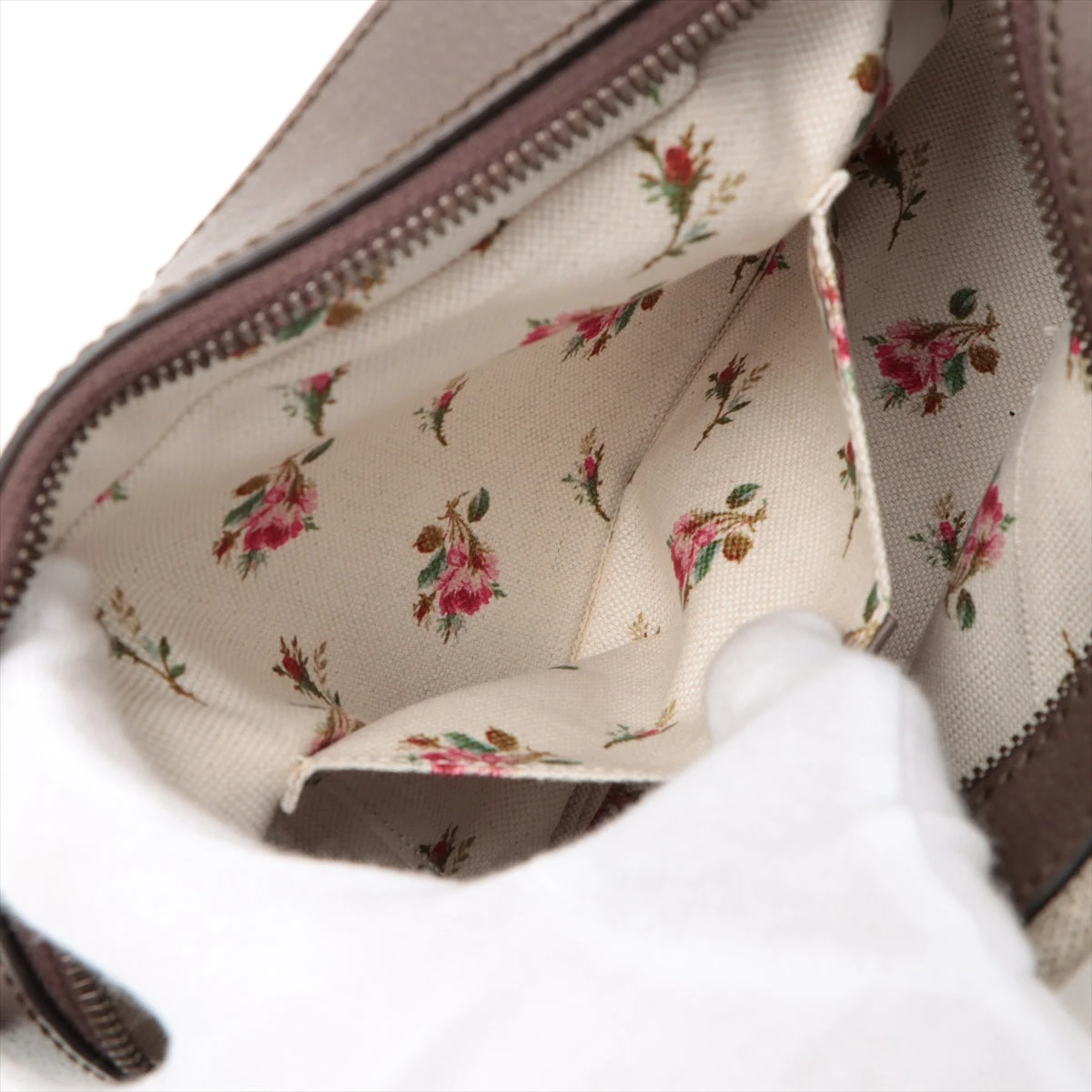 グッチ GGスプリーム タイガー ハンドバッグ PVC GUCCI GG Supreme Tiger Shoulder bag PVC BRW All over pattern