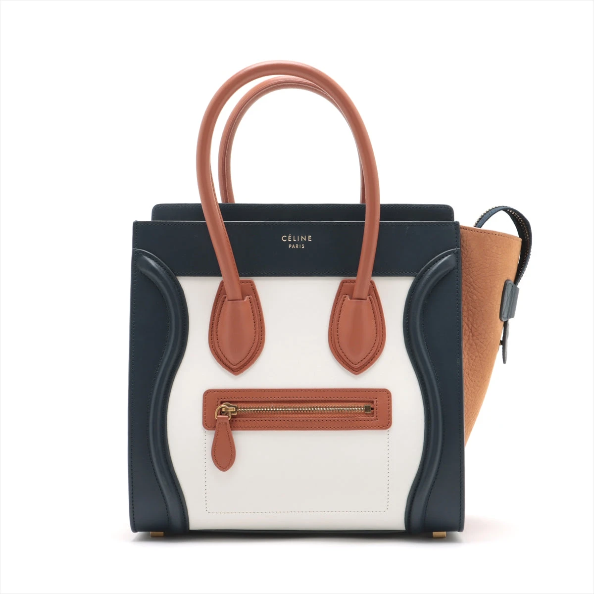 ▲CELINE/セリーヌ ラゲージマイクロ ハンドバッグ レザー マルチカラー 楽天市場】セリーヌ CELINE ラゲージ マイクロ ハンドバッグ マルチ