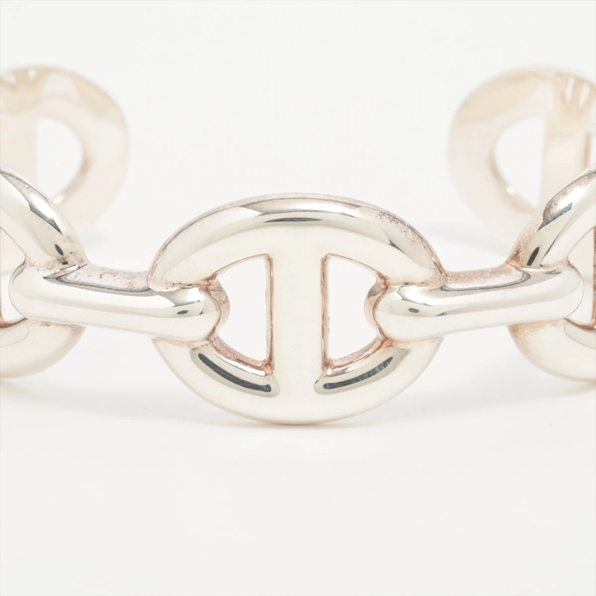 エルメス シェーヌダンクル アンシェネGM バングル ST 925 42.1g