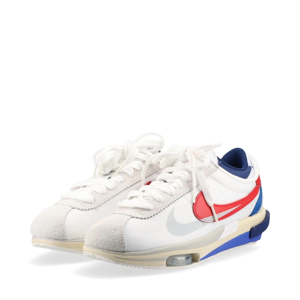 ナイキ×サカイ ZOOM CORTEZ SP レザー×ファブリック スニーカー 27cm 
