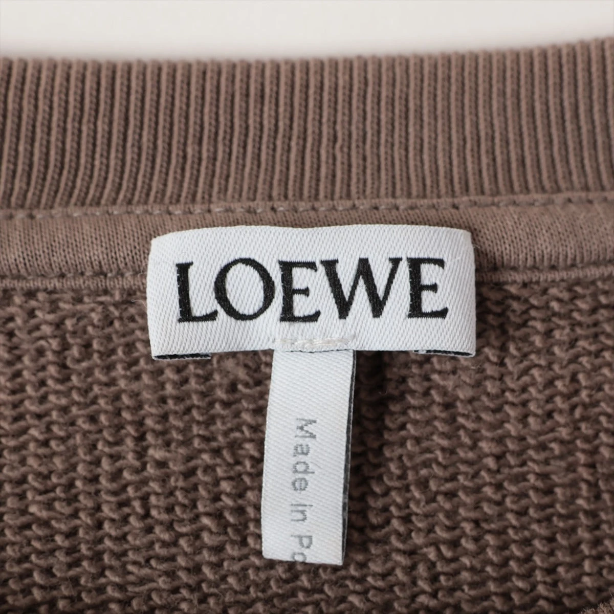 LOEWE アナグラムブラウン トレーナー XS