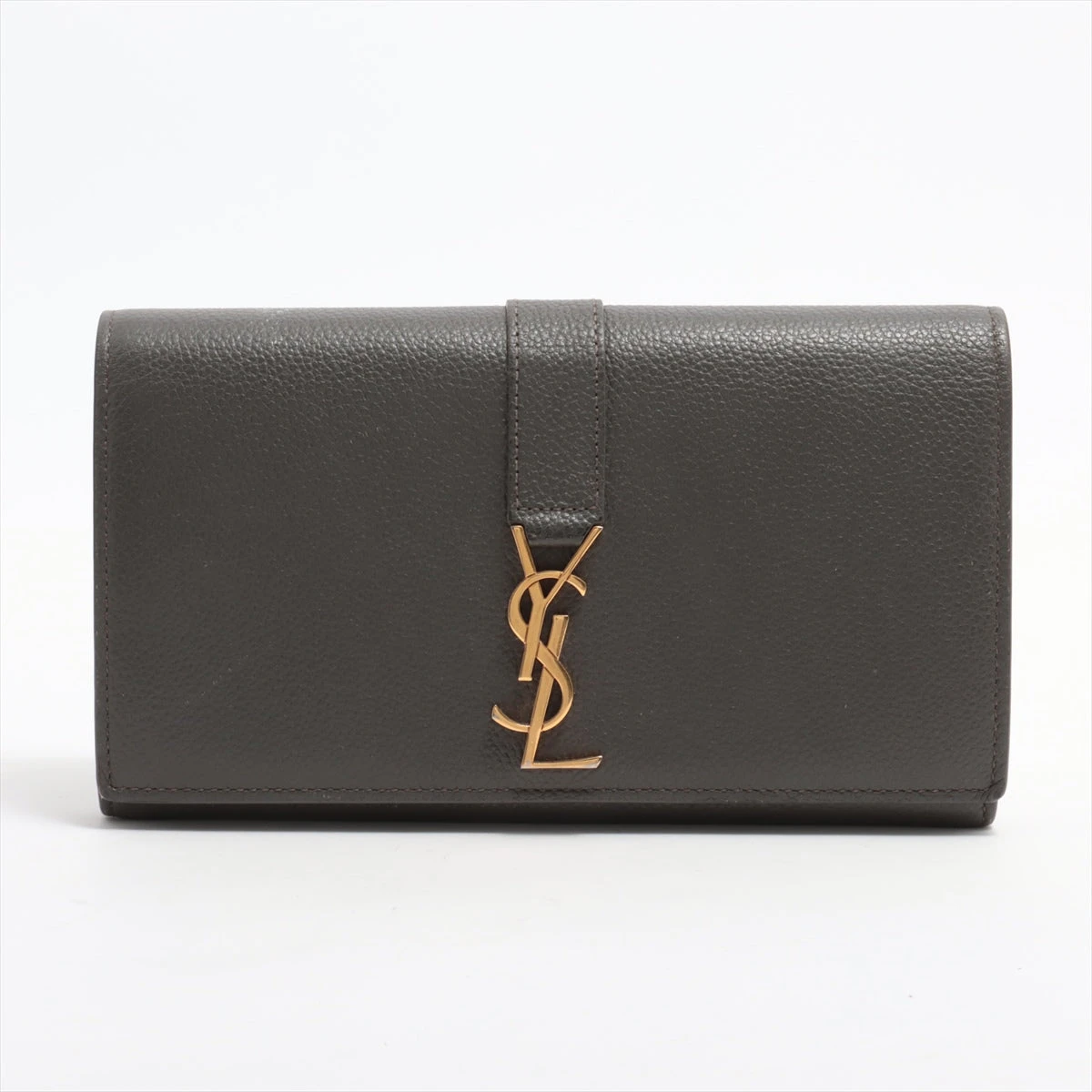 Yves Saint Laurent 長財布 グレージュ