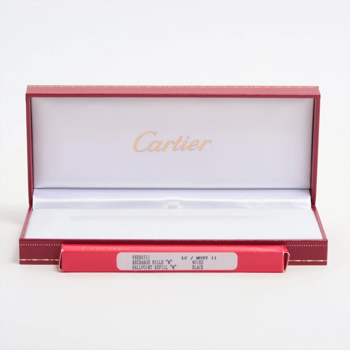 カルティエ トリニティ ボールペン レジン×GP ブラック×ゴールド 替え
