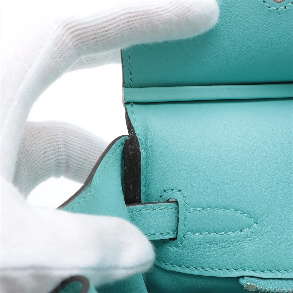 HERMES カルヴィ T刻印 ブルーアトール 全新HERMÈS 爱马仕限量收藏款Birkin 25 7U 深海蓝Navy 89 黑色