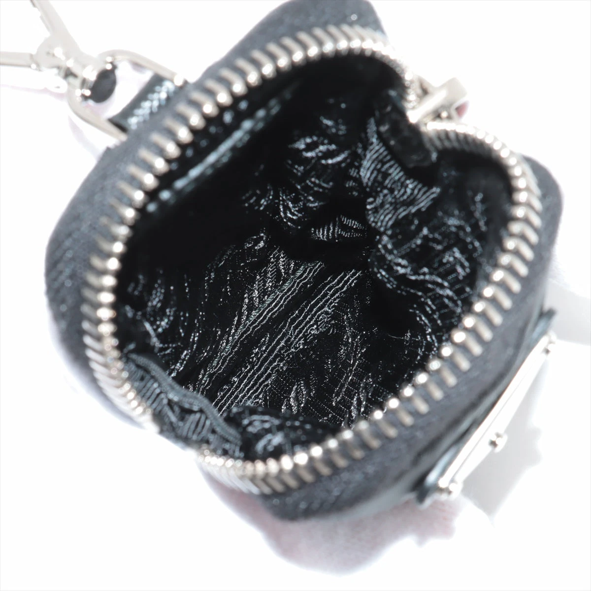 ◇プラダ◇ナイロン/1TT119/テスートトライアングル/アクセサリーポーチ ◇プラダ◇ナイロン/1TT119/テスートトライアングル