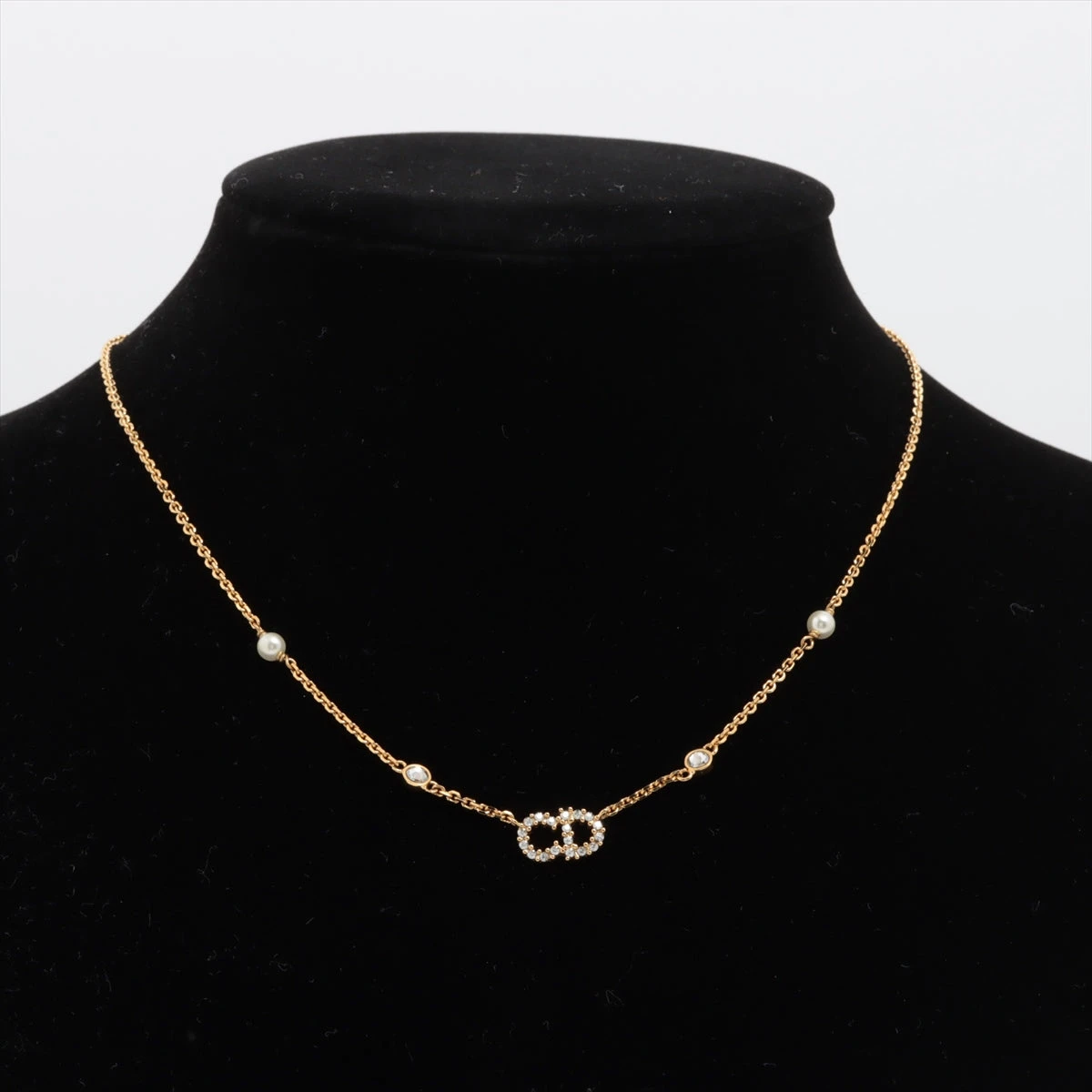 ディオール Clair D Lune クレール ディー リュヌ ネックレス GP