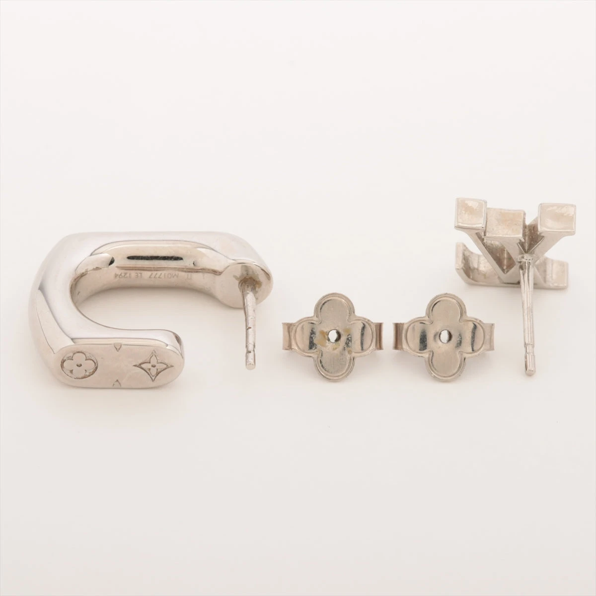 ヴィトン M01777 ピアス モノグラム チェーン LE1294 ピアス(両耳用
