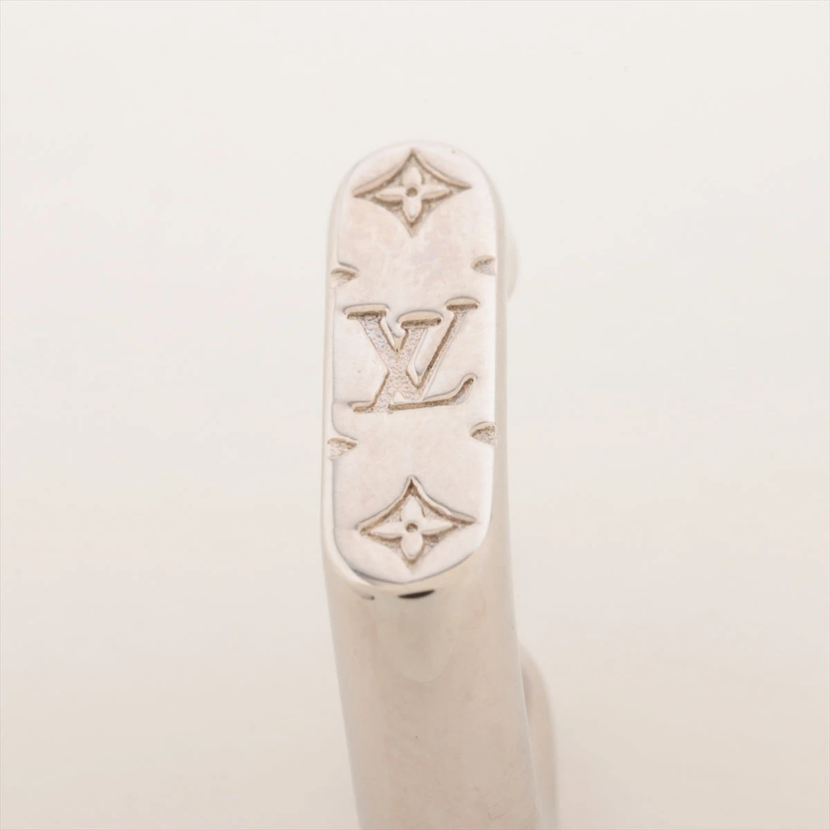 ranルイヴィトン M01777 モノグラム ピアス LE1294 片耳 ヴィトン M01777 ピアス モノグラム チェーン LE1294 ピアス(両耳用