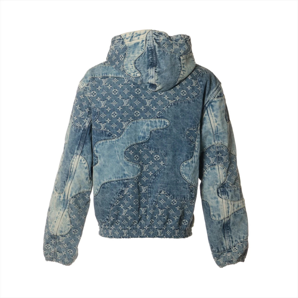 ヴィトン×NIGO モノグラム 22SS コットン デニムジャケット 48 メンズ