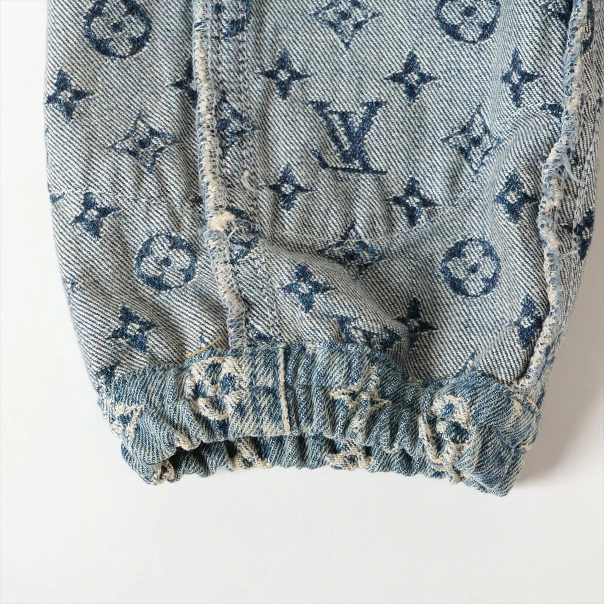 ヴィトン×NIGO モノグラム 22SS コットン デニムジャケット 48 メンズ