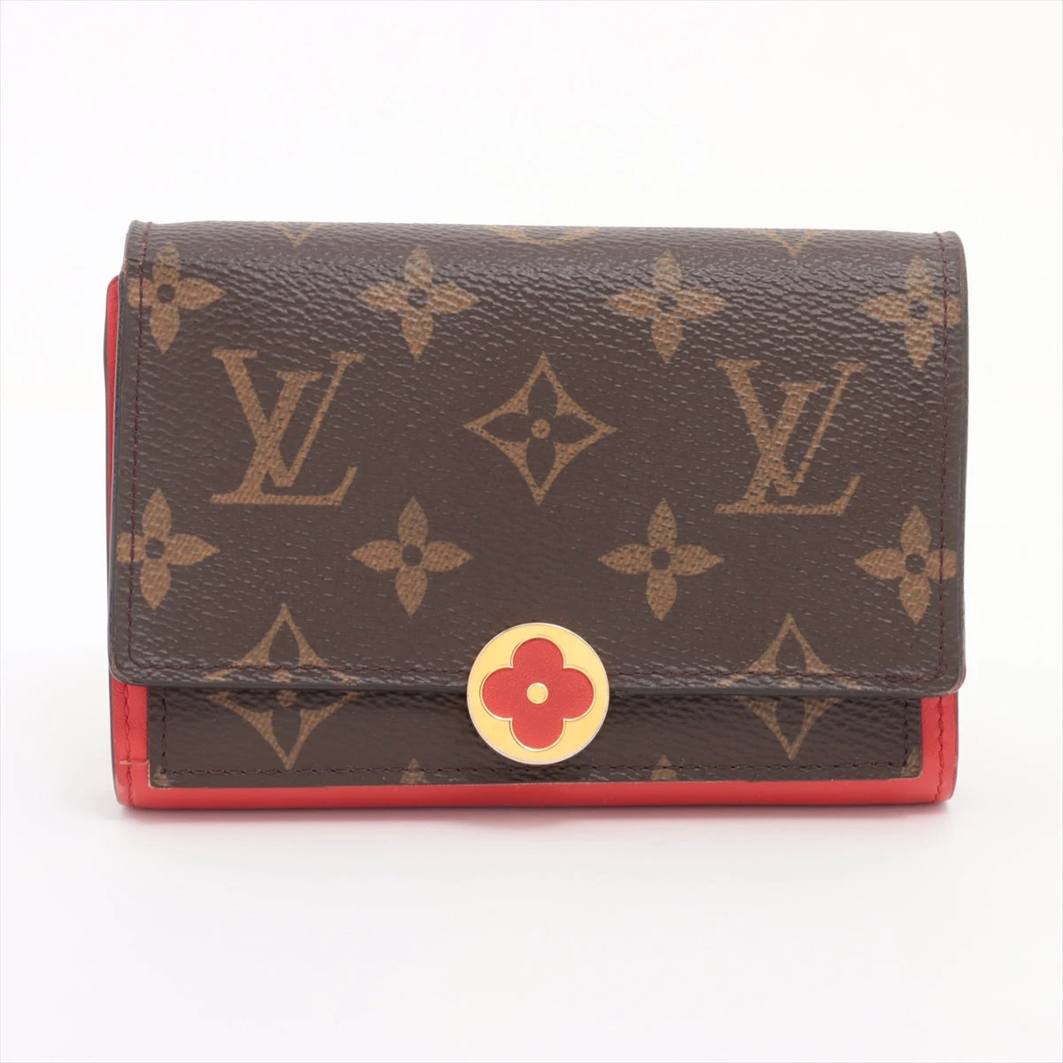 Louis Vuitton ポルトフォイユ・フロール コンパクトモノグラム 【公式