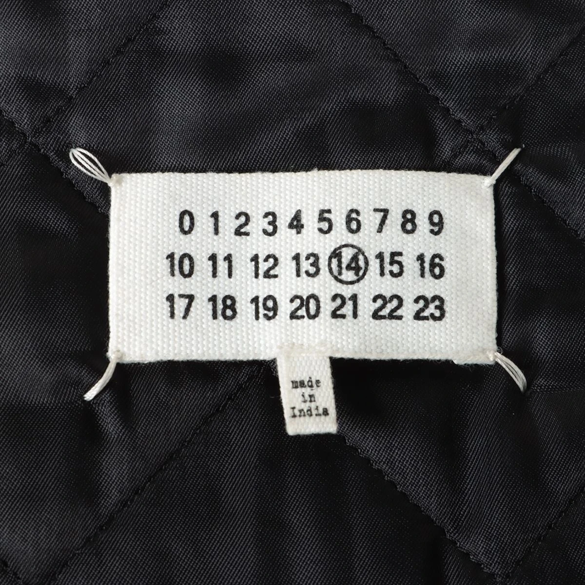 メゾンマルジェラ 17AW レザー ライダースジャケット 44 メンズ