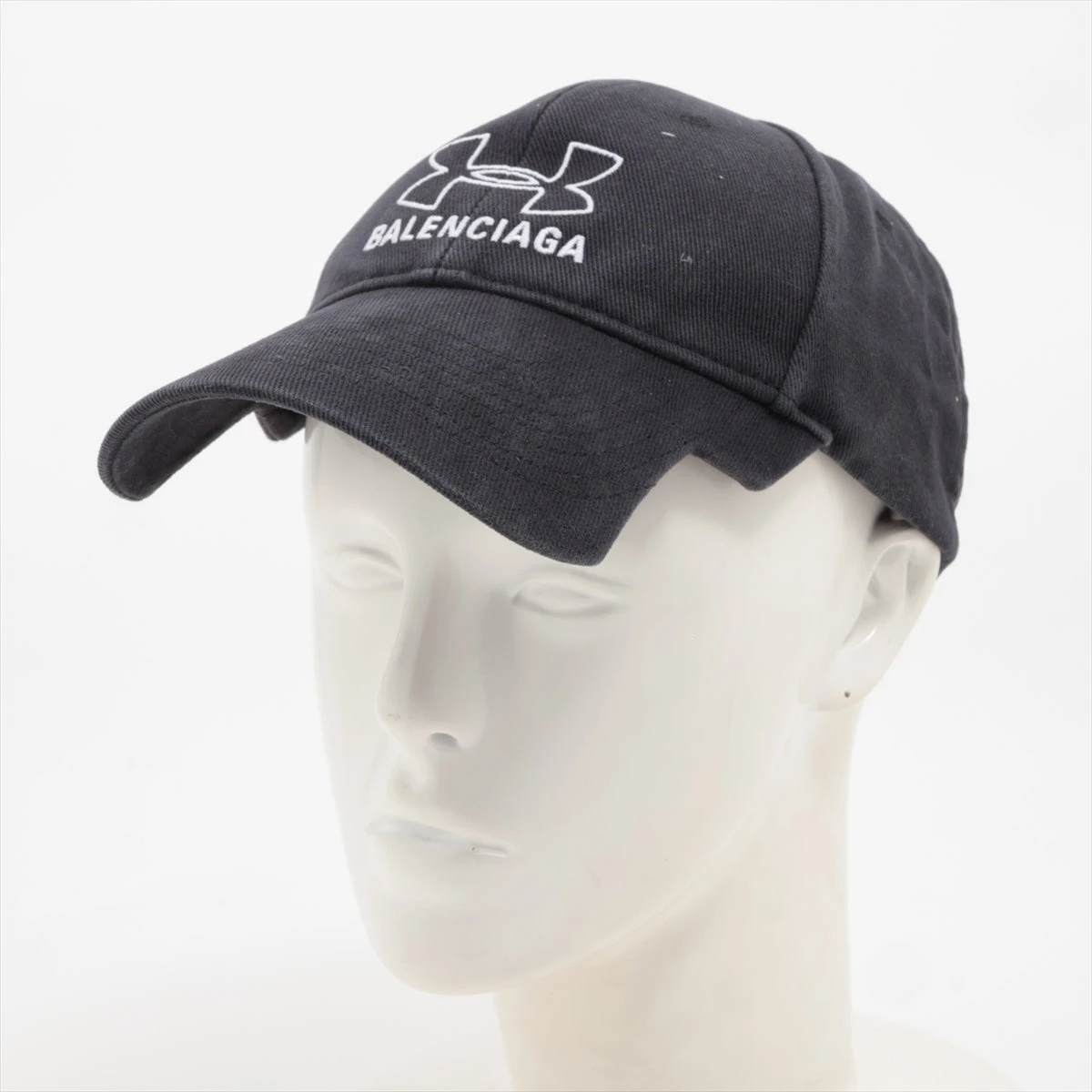 【まあ】バレンシアガ キャップ ブラック BALENCIAGA キャップ ブラック 帽子 黒 バレンシアガの買取実績