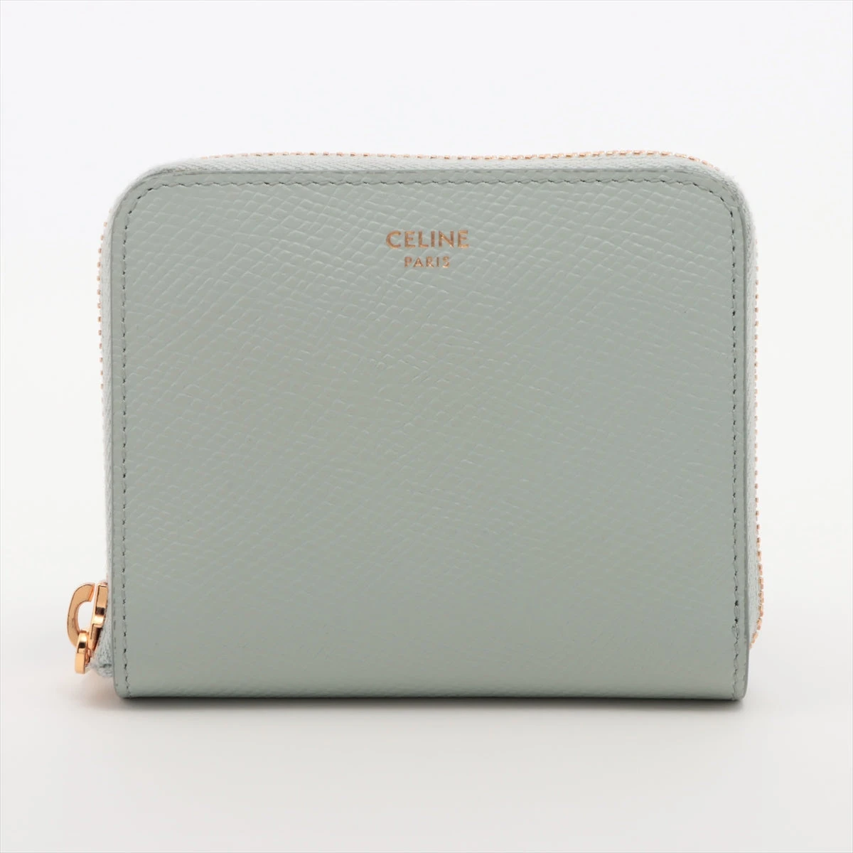 セリーヌ スモールジップウォレット エッセンシャル レザー コンパクト
