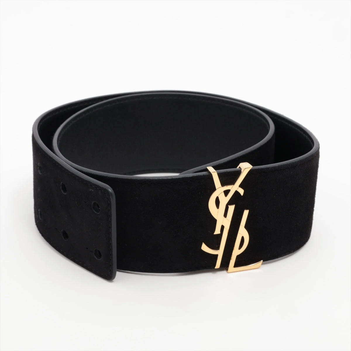 訳アリYSL イヴ・サンローランベルト Yves Saint Laurent - イヴサンローラン レザーベルト 牛革 新品