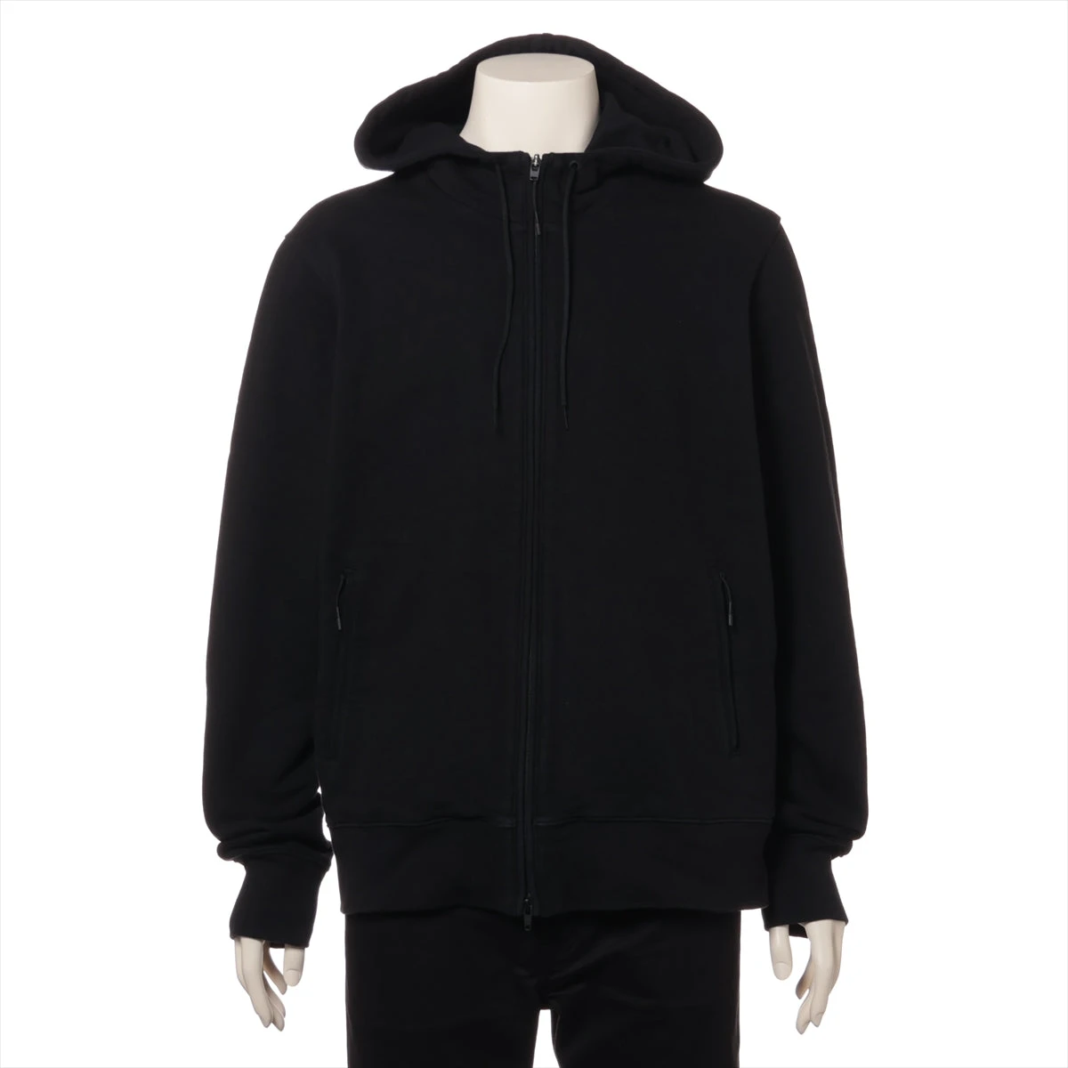 Y-3  ロゴジップパーカー ブラック  関税送料込 ☆Y-3 YOHJI YAMAMOTO☆Y-3ロゴジップアップパーカーフーディー