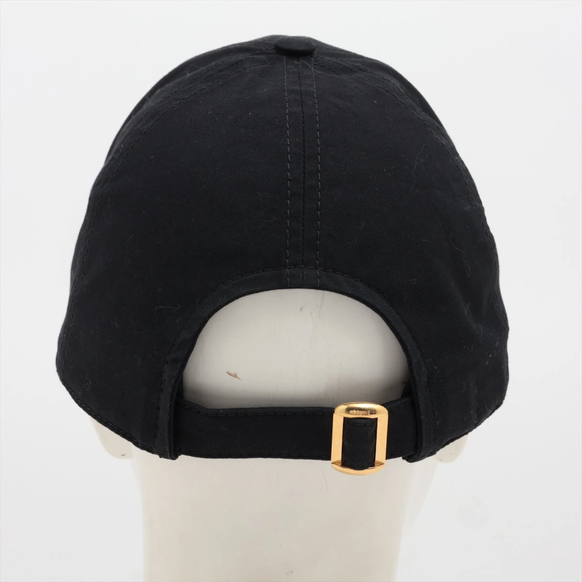 セリーヌ 2AUT6969P トリオンフ キャップ M コットン ブラック