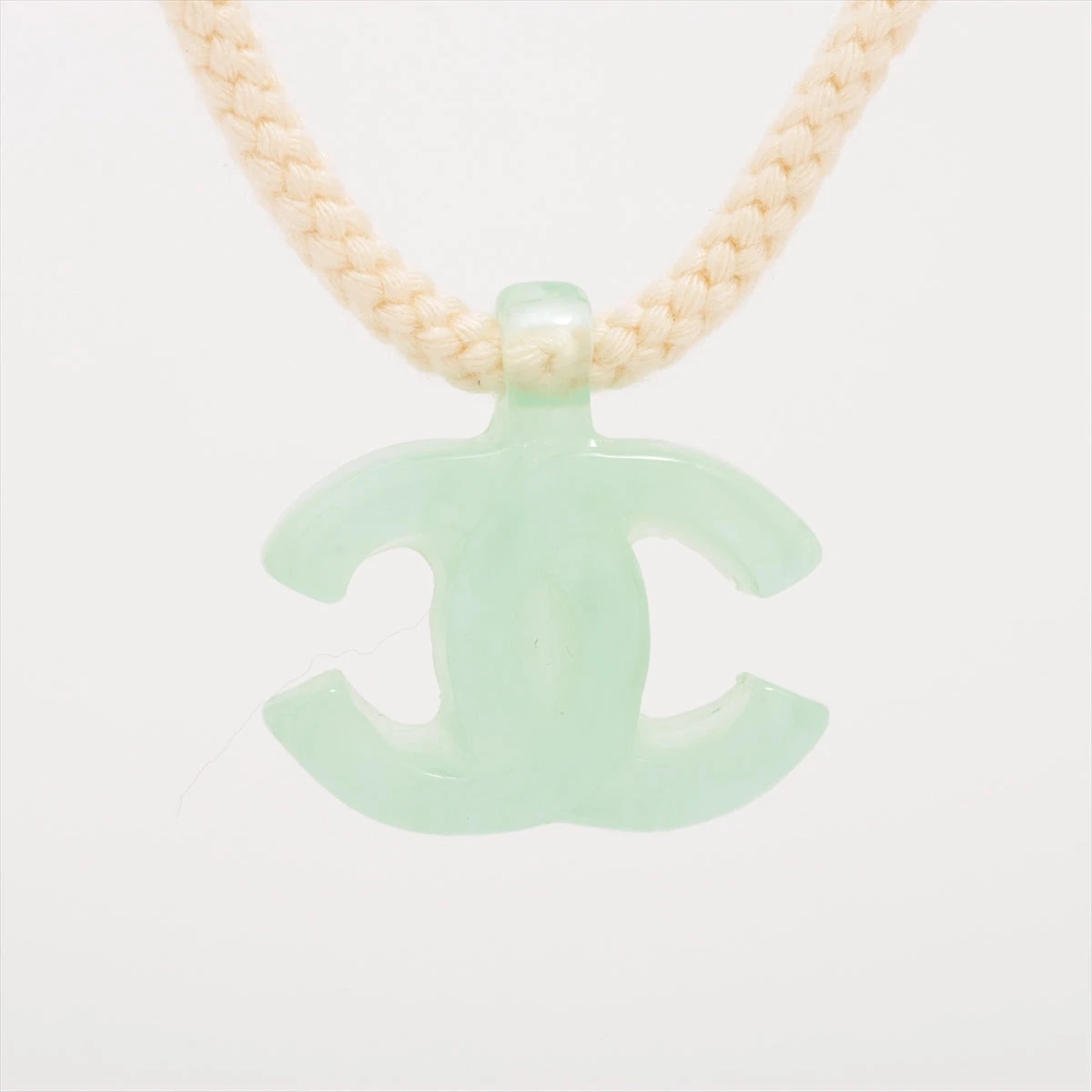 シャネル ココマーク 01P ネックレス プラスチック×ファブリック シャネル ココマーク 01P ネックレス プラスチック×ファブリック