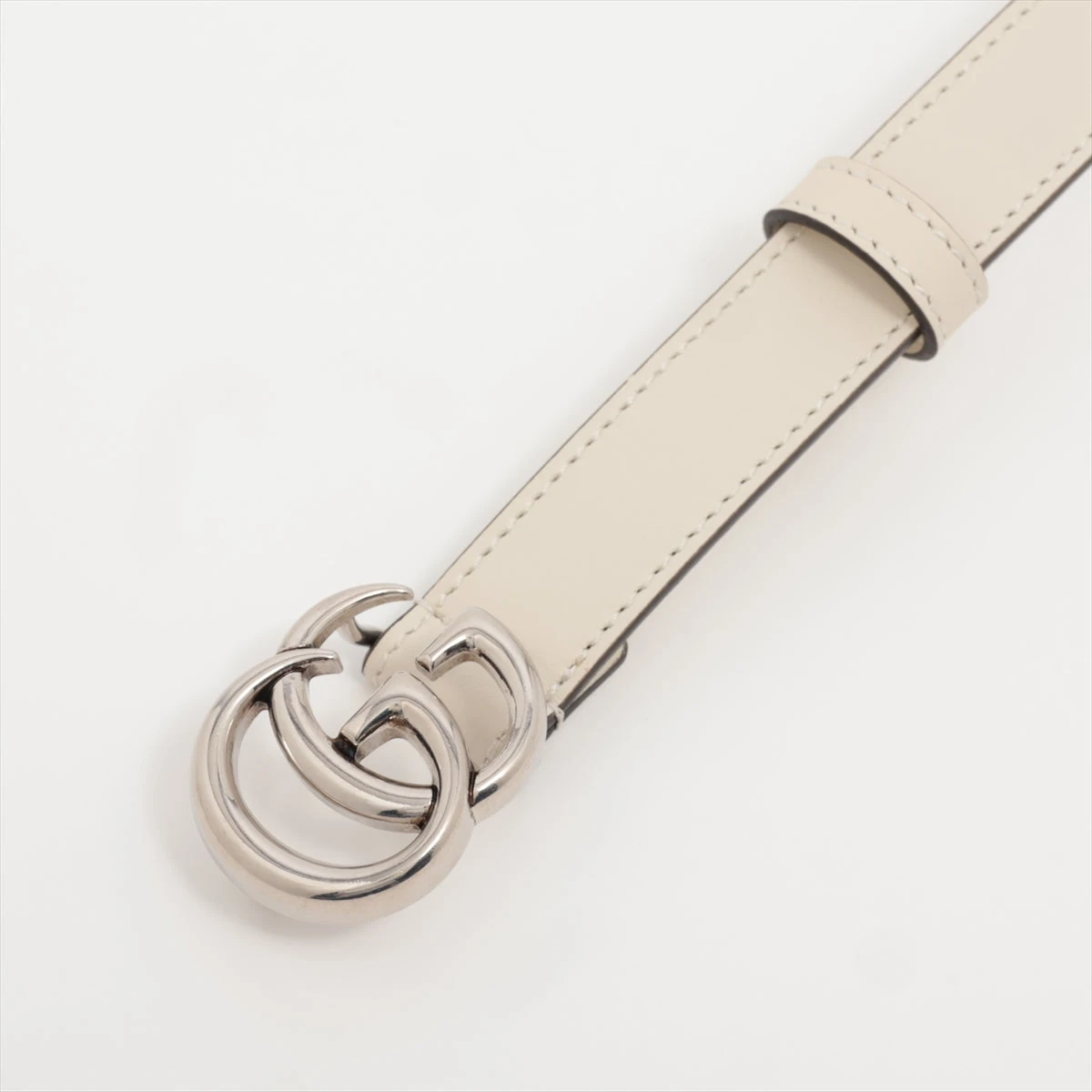 美品 GUCCI グッチ 409417 GGマーモント レザーベルト グッチコピー GGマーモント シャイニーバックル レザー ベルト