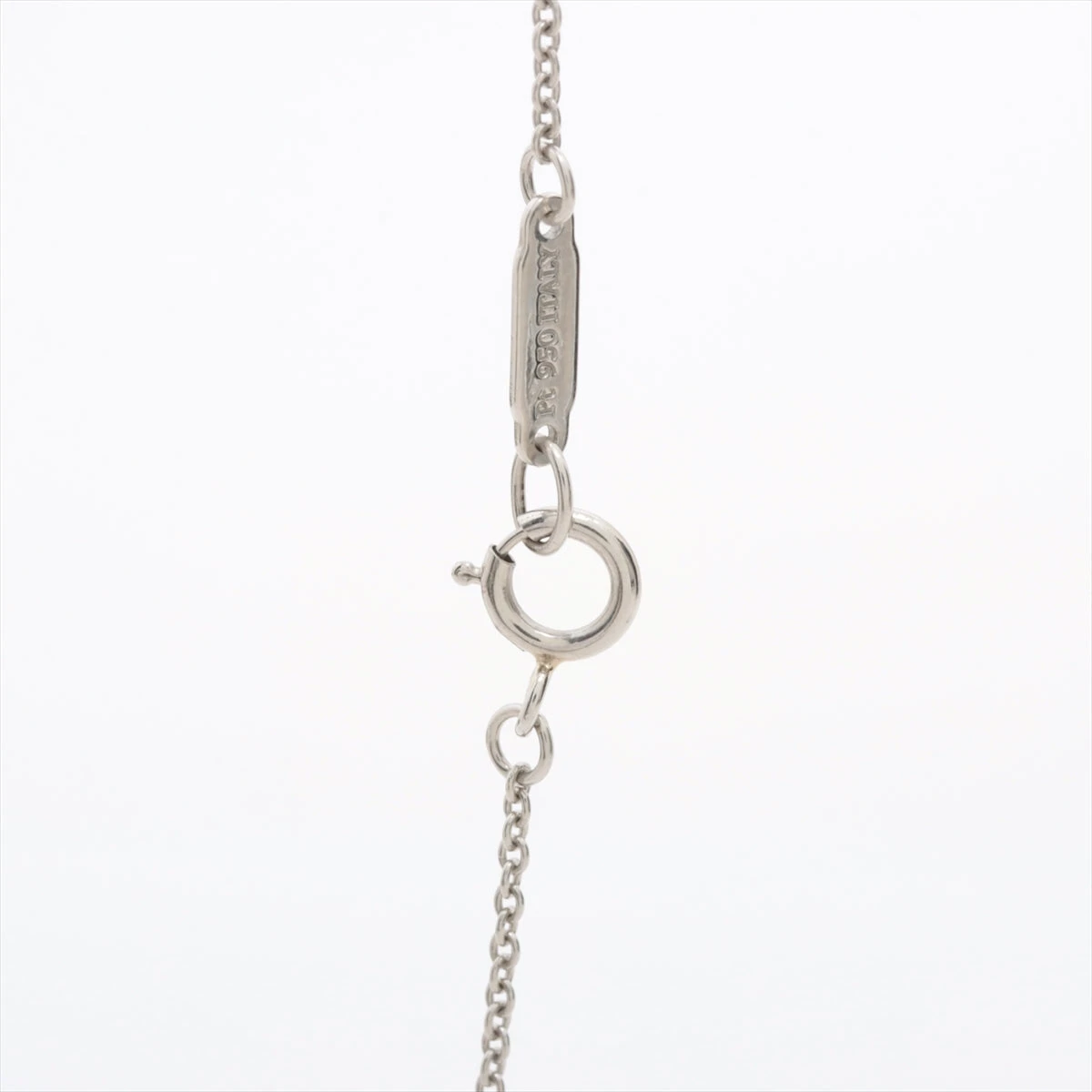 ティファニー フルールドリス ステム ダイヤ ネックレス Pt950 2.7g