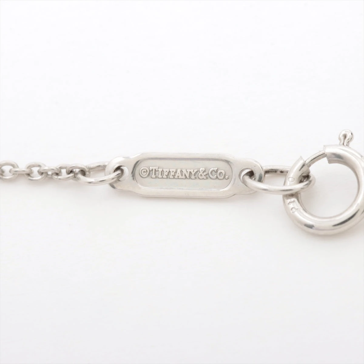 ティファニー フルールドリス ステム ダイヤ ネックレス Pt950 2.7g