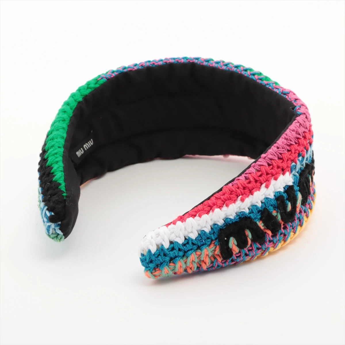 miu miu マルチカラー カチューシャ