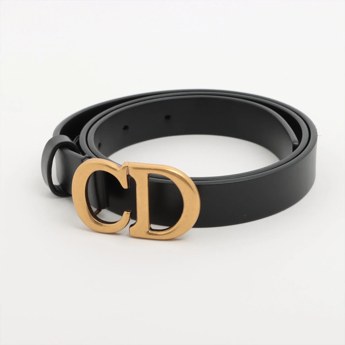 DIOR CDロゴブラックベルト75