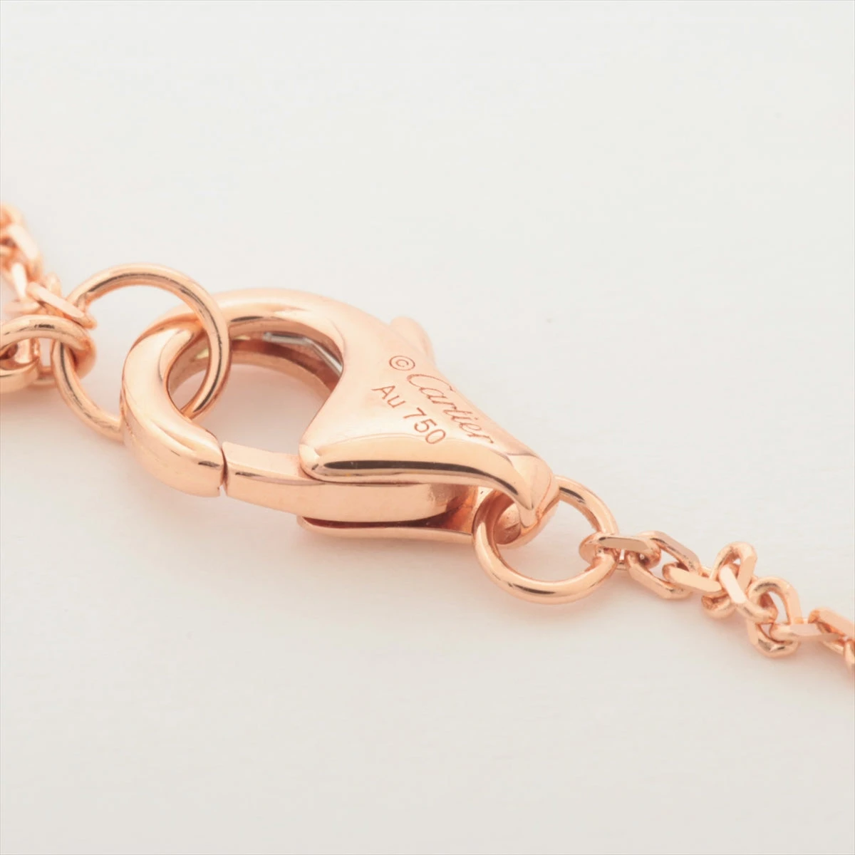 タイムセール‼️完品‼️カルティエ　ダムール　ブレスレット　ダイヤ入りXS CARTIER カルティエ ダムール XS ダイヤ ブレスレット 750(PG)