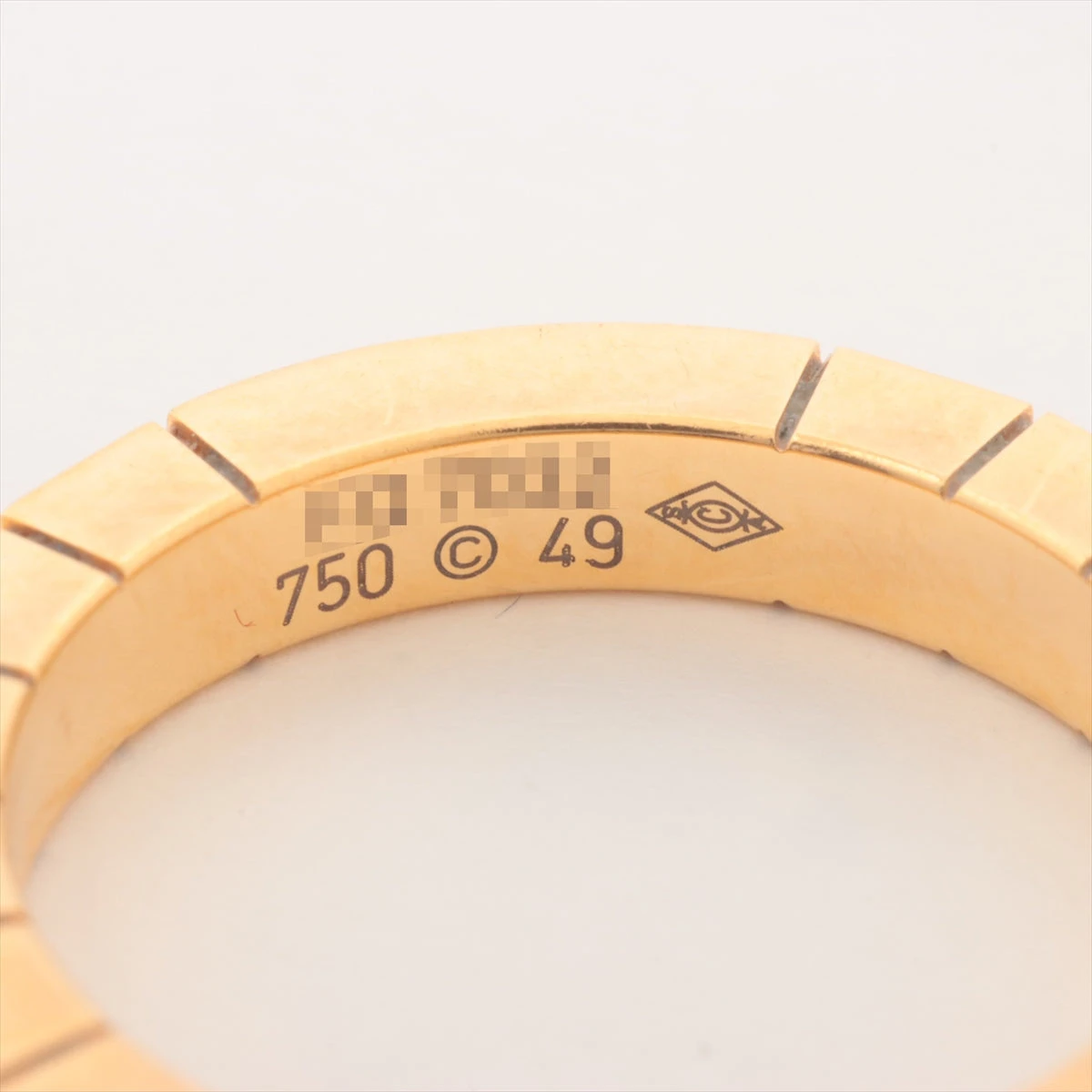 カルティエ ラニエール Au750 リング サイズ8.5 CARTIER カルティエ ラニエール リング 指輪 8号 18金 K18