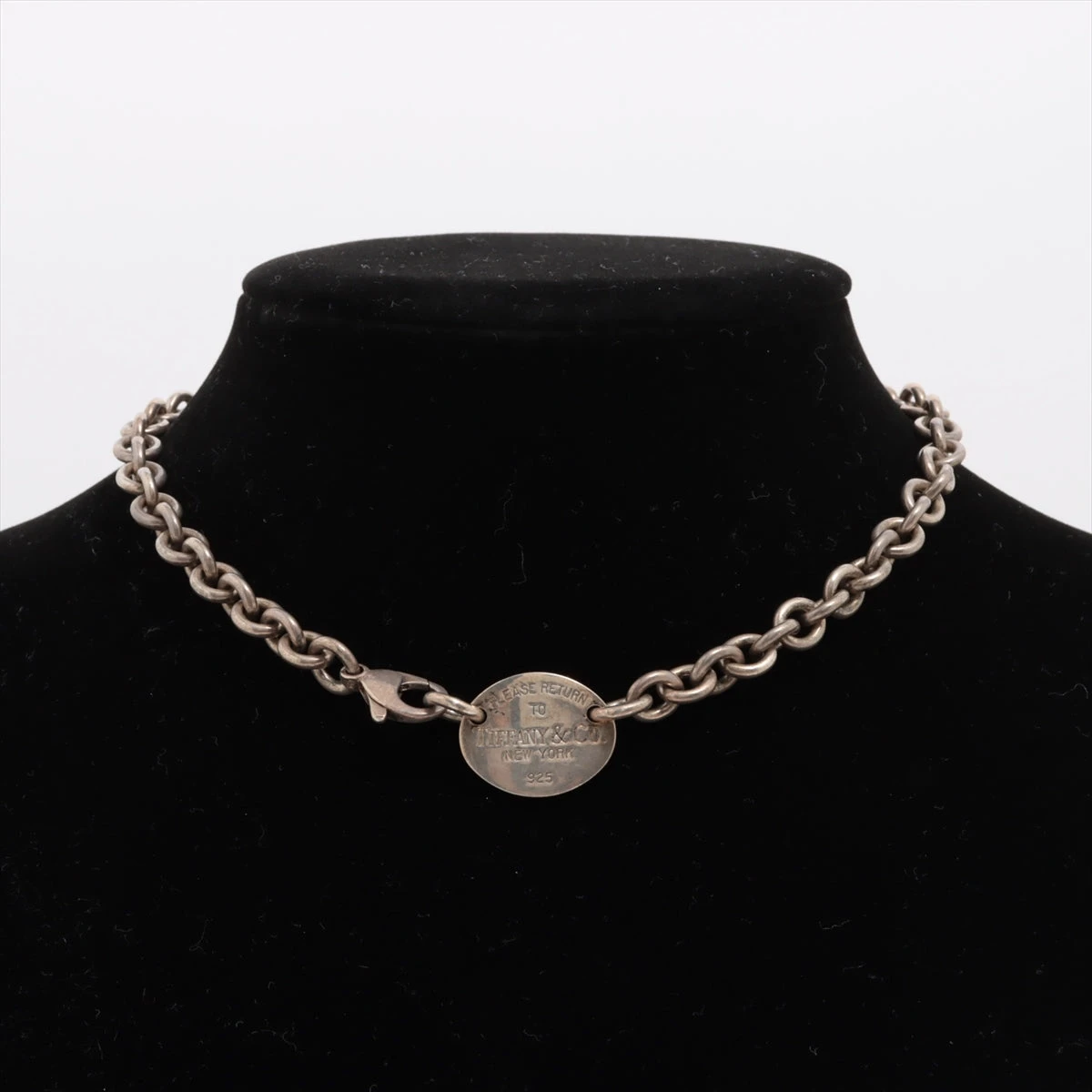 ティファニー リターントゥティファニー オーバルタグ ネックレス 925