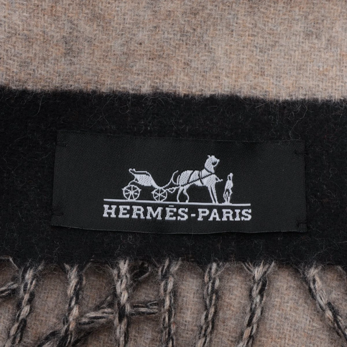 国内百貨店購入　エルメス　カシミヤ　ストール　マフラー　ラブストーリー HERMES - 最終値下げ！【新品未使用】エルメス カシミアマフラー