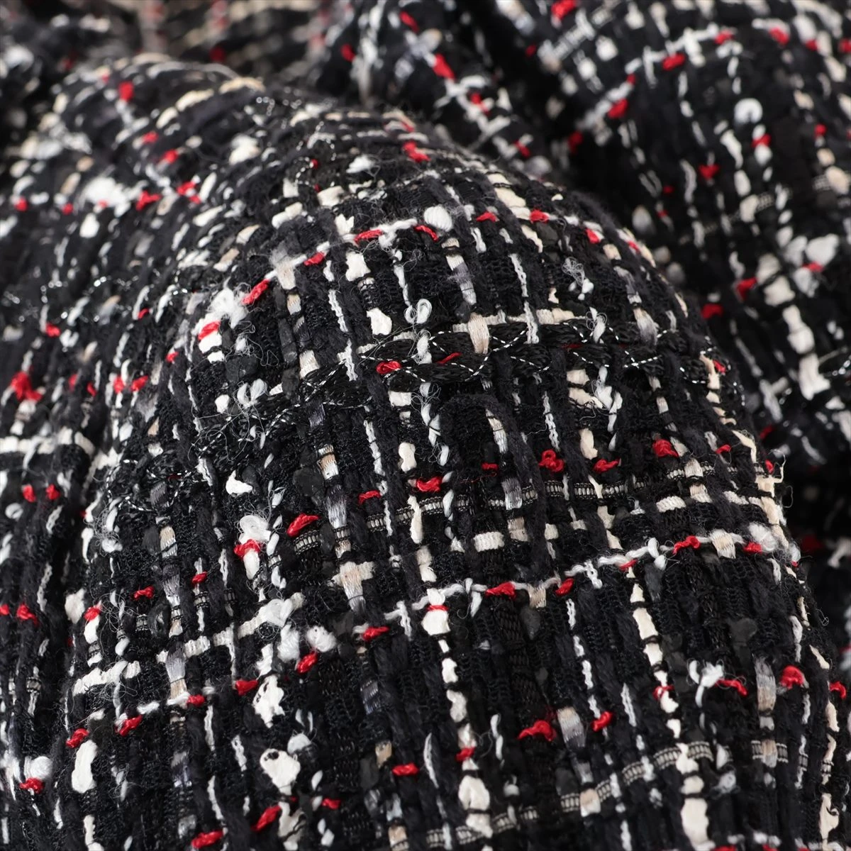 シャネル ココボタン 05P レーヨン×ナイロン ジャケット 38/36