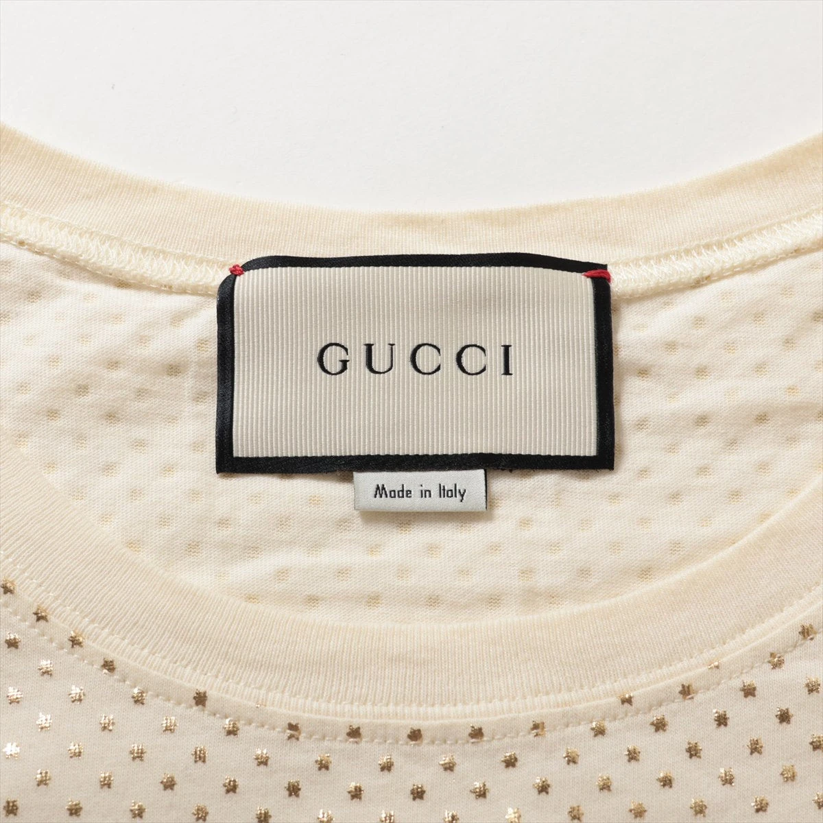 グッチ GUCCI コットン シャツ XSメンズ ベージュ