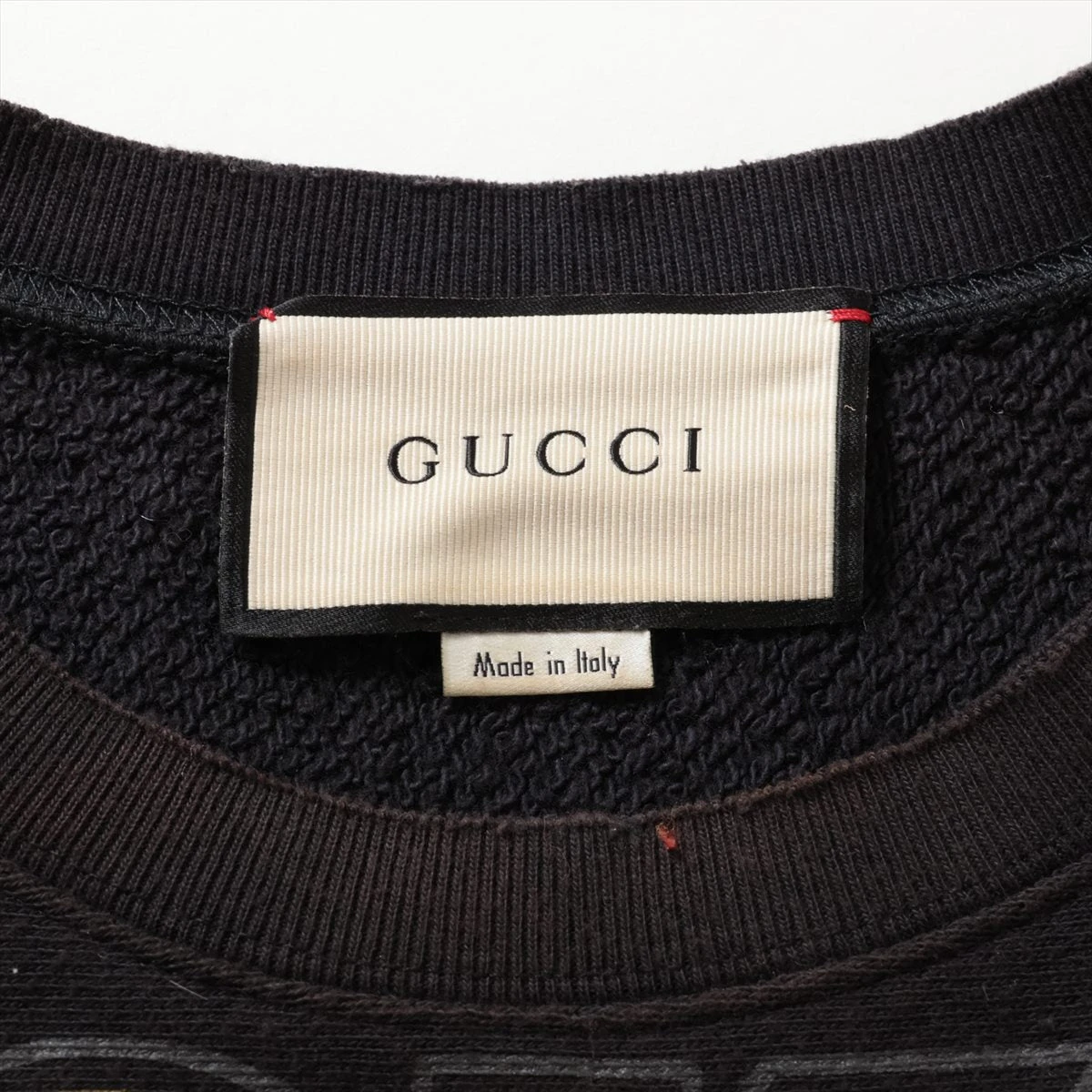 GUCCI　グッチ　ブラック　キャット　ネコ　トレーナー　スウェット 20180129214723825_215.jpg