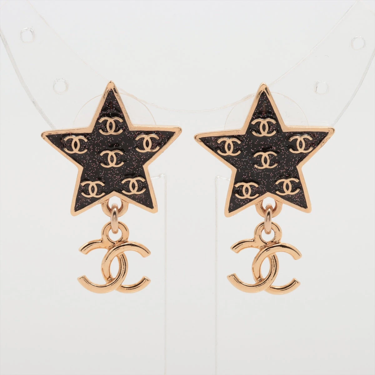 *耳元にラグジュアリー*【CHANEL】アイコニック ピアス シャネル CHANEL ピアス ココマーク CCロゴ シルバー レディース