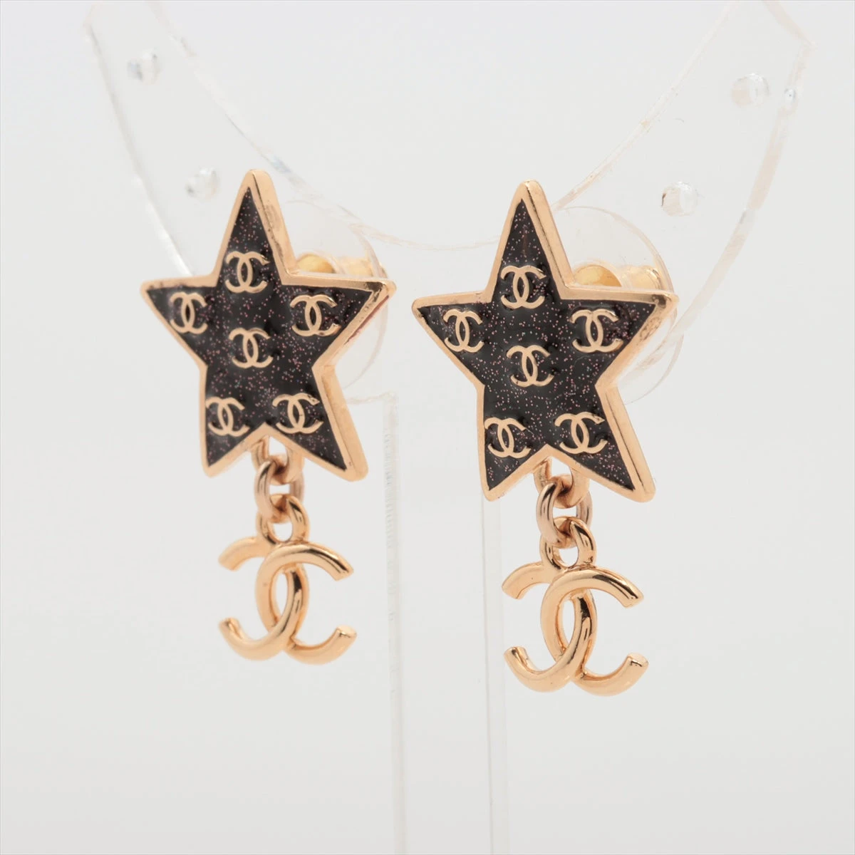シャネル ロゴ ピアス(両耳用) CHANEL シャネル ピアス アクセサリー 両耳用 CCマーク ハート