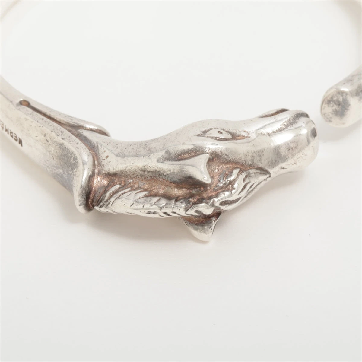 エルメス シュバルホース バングル GP シルバー AP099862｜中古