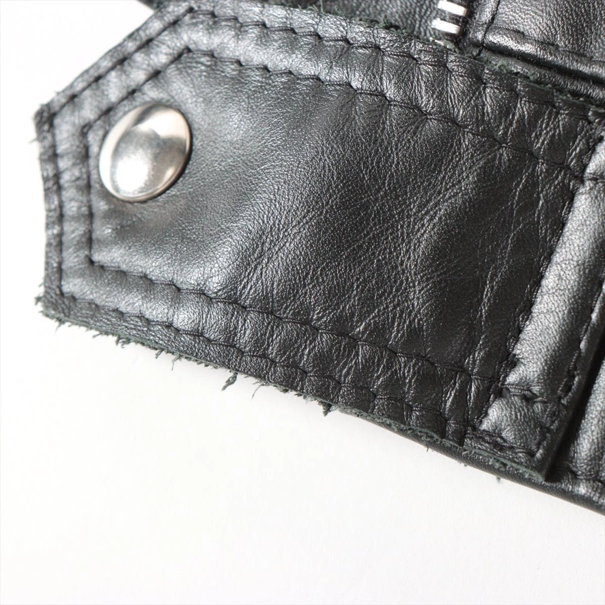 ルイスレザー レザー ライダースジャケット 38 メンズ ブラック